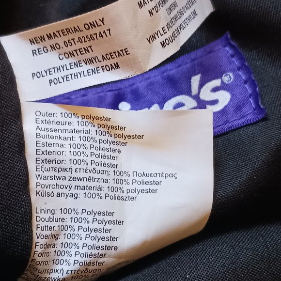 Claires Retro Black and White Tie Dye Backpack - Picture 10 of 10